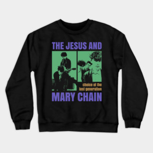 Jesus And Mary Chain - 80s Fan made Crewneck Sweatshirt
