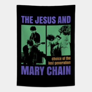 Jesus And Mary Chain - 80s Fan made Tapestry