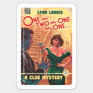 One Plus Two Plus One Plus One Paperback Sticker
