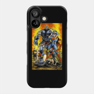 DARKSEID vs JUSTICE LEAGUE Phone Case