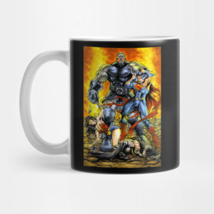 DARKSEID vs JUSTICE LEAGUE Mug