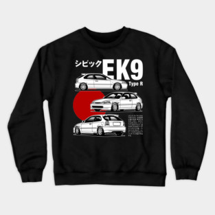 Civic EK9 Type R Crewneck Sweatshirt