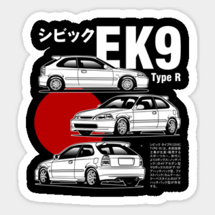 Civic EK9 Type R Sticker