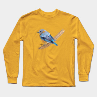 Little Bluebird Long Sleeve T-Shirt