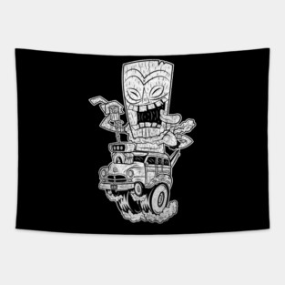 Tiki Rod! Tapestry