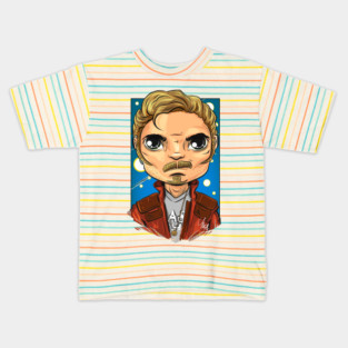 Pop Culture Caricature #12 - Starlord Kids T-Shirt