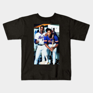 Dwight Gooden and Darryl Strawberry History Kids T-Shirt