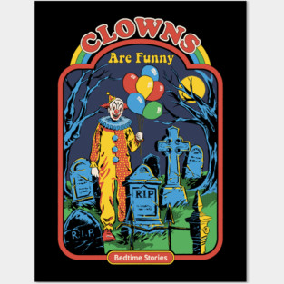 Clowns are Funny Posters and Art