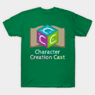 Character Creation Cast Logo T-Shirt