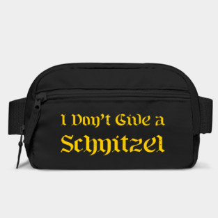 I don't give a schnitzel Bag