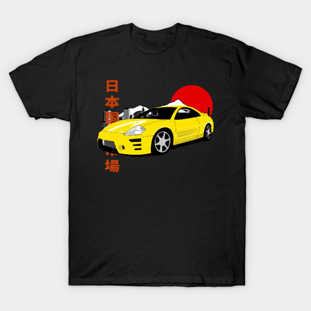 MItsubishi Eclipse 3g 1999-2005 Mitsubishi T-Shirt TeePublic