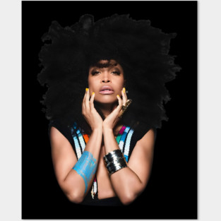 Erykah Badu Classic Style Posters and Art