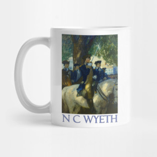 General George Washington on Horseback by N C Wyeth Mug