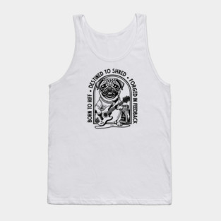 Rockstar Pug. Solo Vibes Tank Top