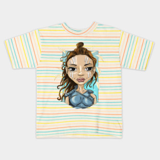 Pop Culture Caricature #15 - Valkyrie Kids T-Shirt