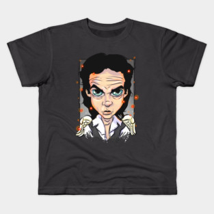 Pop Culture Caricature #18 - Nick Cave Kids T-Shirt