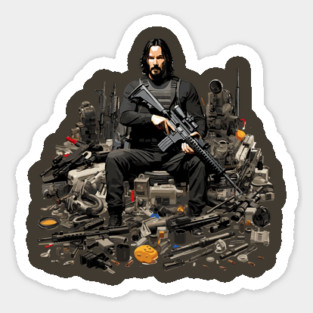 John wick Sticker