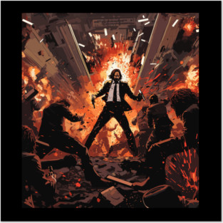 John Wick Posters and Art