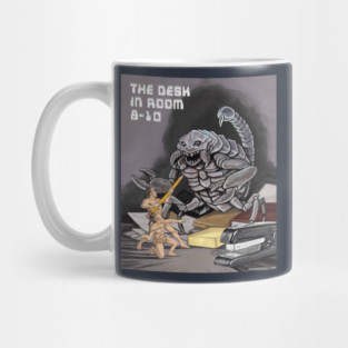 THE DESK IN ROOM 8-10 Mug