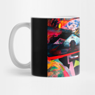 Moon Shot in Outer Space Mug
