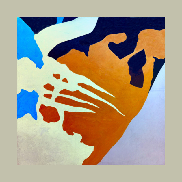 Organic Geometric Abstract Painting by DonWillisJrArt