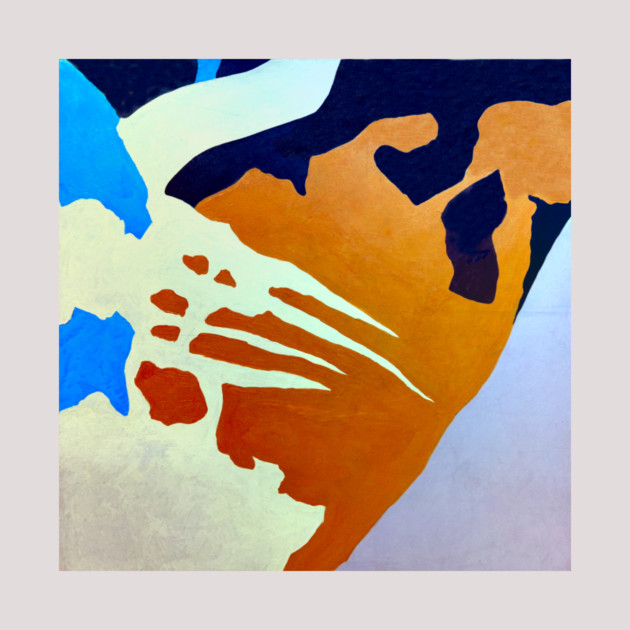 Organic Geometric Abstract Painting by DonWillisJrArt