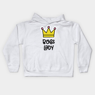 Boss Lady Kids Hoodie