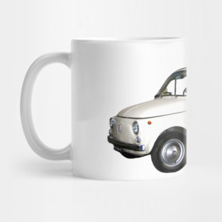 little white car Mug