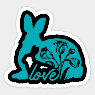 Bunny Mom Love Magnet