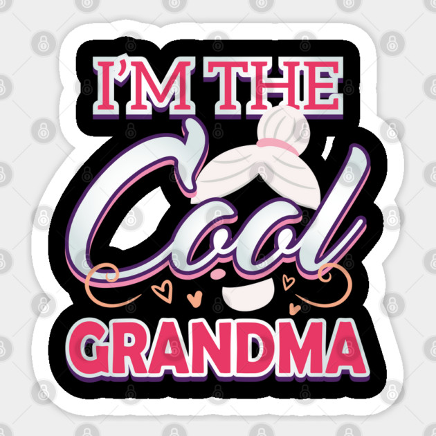 Cool Grandma Sticker by creative