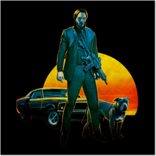 John Wick Posters and Art