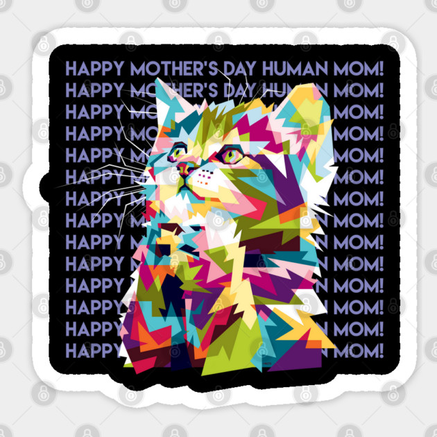 Happy Mothers Day Human Mom Sticker by creative