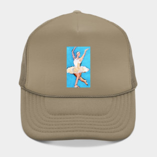 Ballet Dancer Original Art Painting Hat