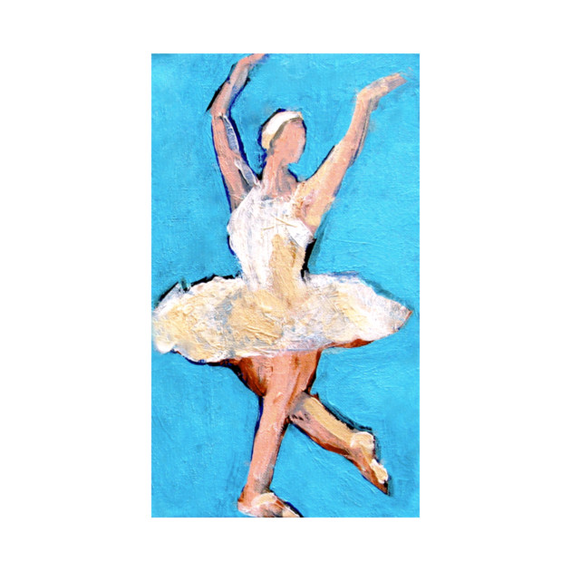 Ballet Dancer Original Art Painting by DonWillisJrArt