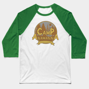 Salute Your Shorts! Camp Anawanna Crest Baseball T-Shirt