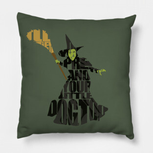 The Wicked Witch of the West Pillow