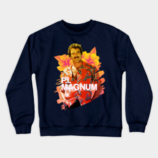 Magnum PI - Flowers Crewneck Sweatshirt