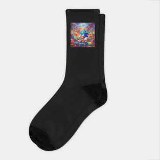 THE WORLD OF SONIC Socks