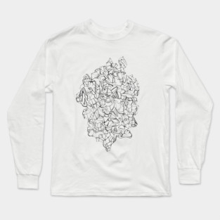Pen & Ink Escher Puzzle Long Sleeve T-Shirt