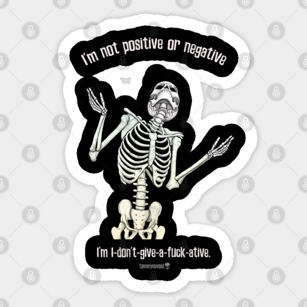 There's a difference. Sticker by Tommy Devoid