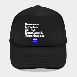 NRP Topic White Letters nerdy logo Hat