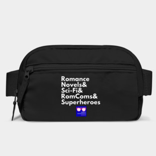 NRP Topic White Letters nerdy logo Bag