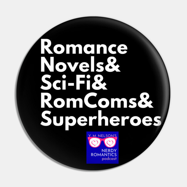 NRP Topic White Letters nerdy logo Pin by Nerdy Romantics Fan Shop*