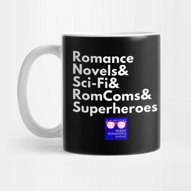 NRP Topic White Letters nerdy logo by Nerdy Romantics Fan Shop*