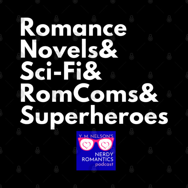 NRP Topic White Letters nerdy logo by Nerdy Romantics Fan Shop*