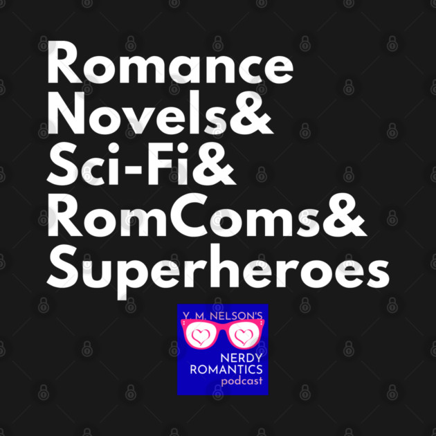 NRP Topic White Letters nerdy logo by Nerdy Romantics Fan Shop*