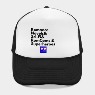 NRP Topic Black Letters Nerdy Logo Hat