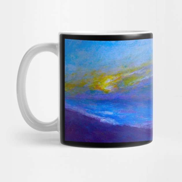 Cloudy Moonlit Ocean Painting by DonWillisJrArt