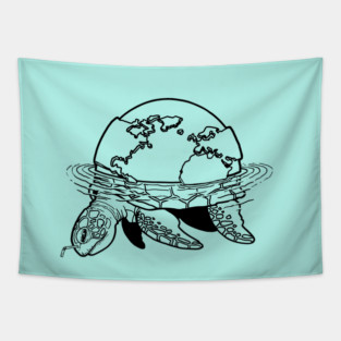 EARTH DAY Tapestry