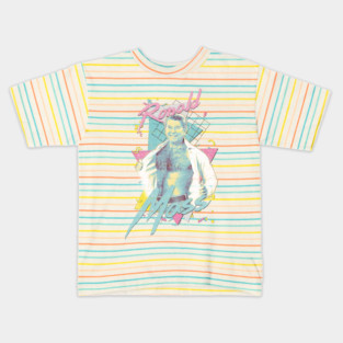 Ronald Regan ¯\_(ツ)_/¯ 90s Saved by the Bell Aesthetic Fan Design Kids T-Shirt